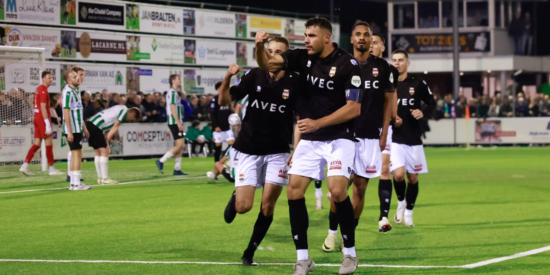 Willem II ontsnapt aan grote blamage na 120 minuten en late goal tegen Genemuiden