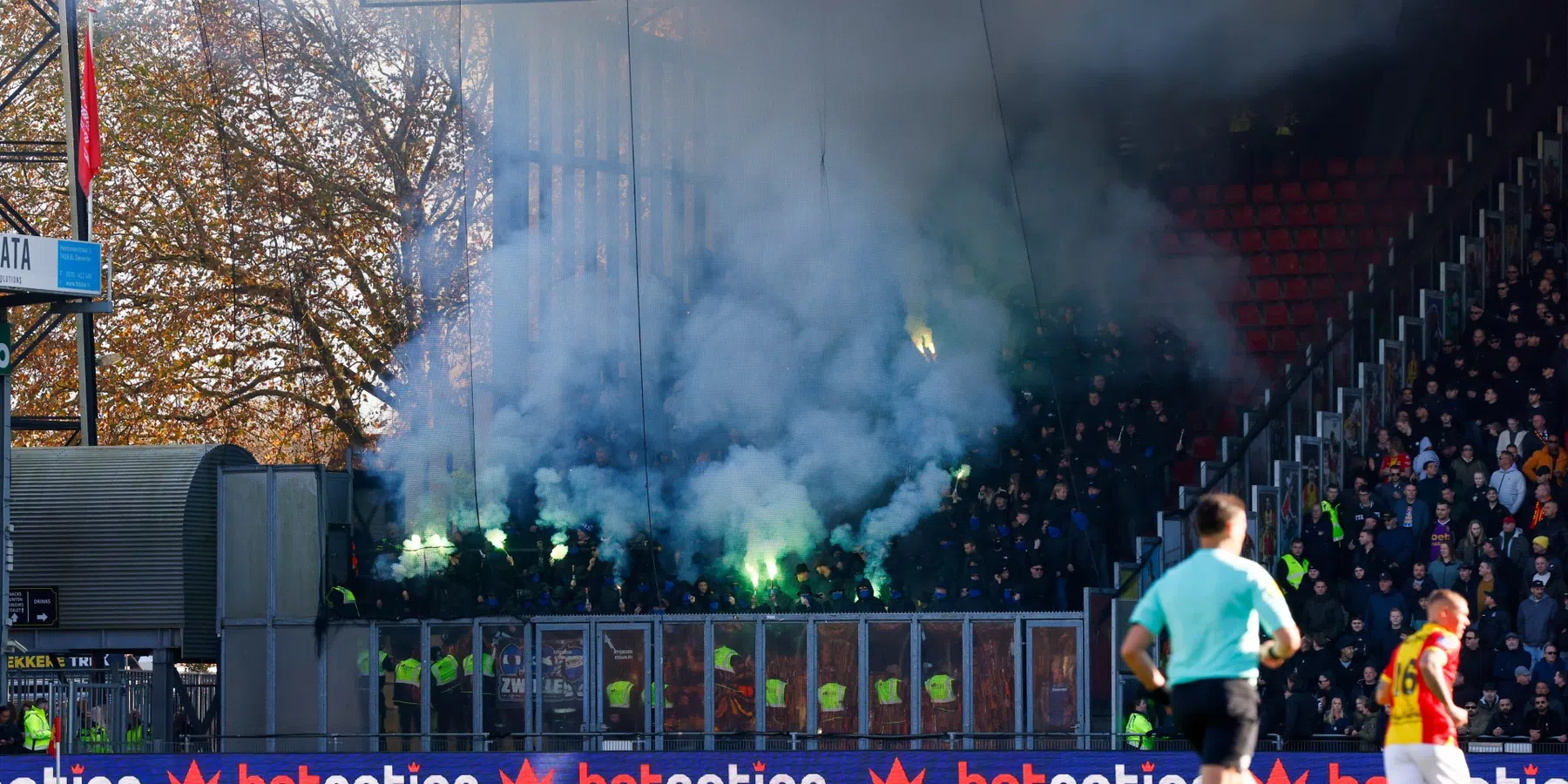 PEC Zwolle geeft zege op Go Ahead uit handen in derby