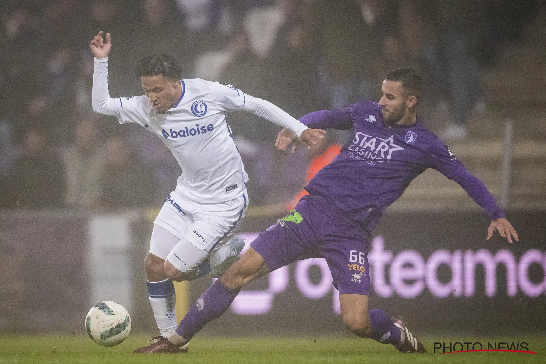 KAA Gent en Beerschot spelen gelijk 