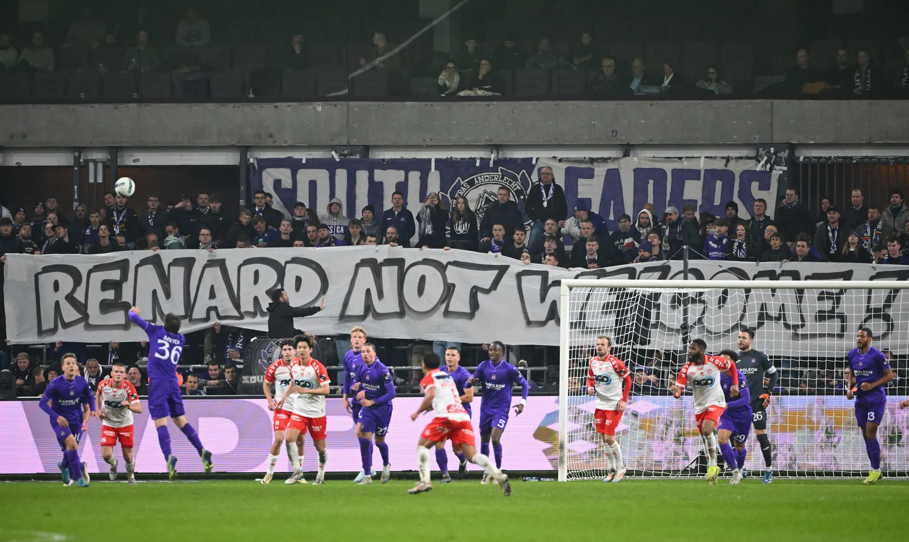 Verdeeldheid onder de fans van RSC Anderlecht