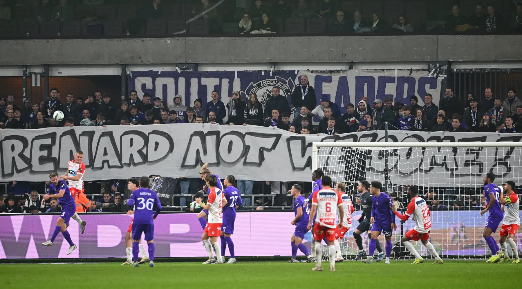 Marc Degryse over protest tegen Vandenhaute en Renard bij Anderlecht 