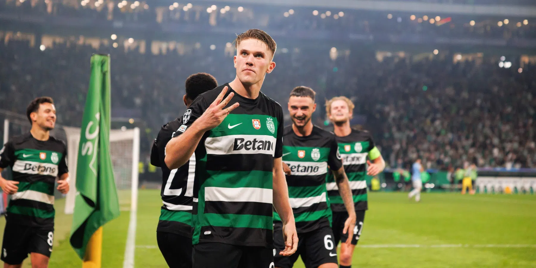 Amorim houdt zich stil na vraag over Gyökeres-transfer