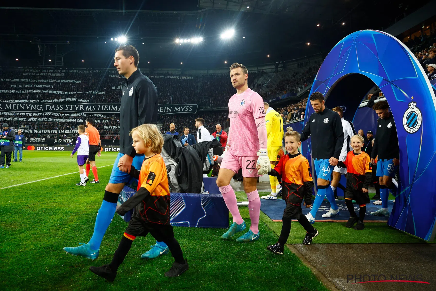 Club Brugge speelt 100e wedstrijd in Champions League