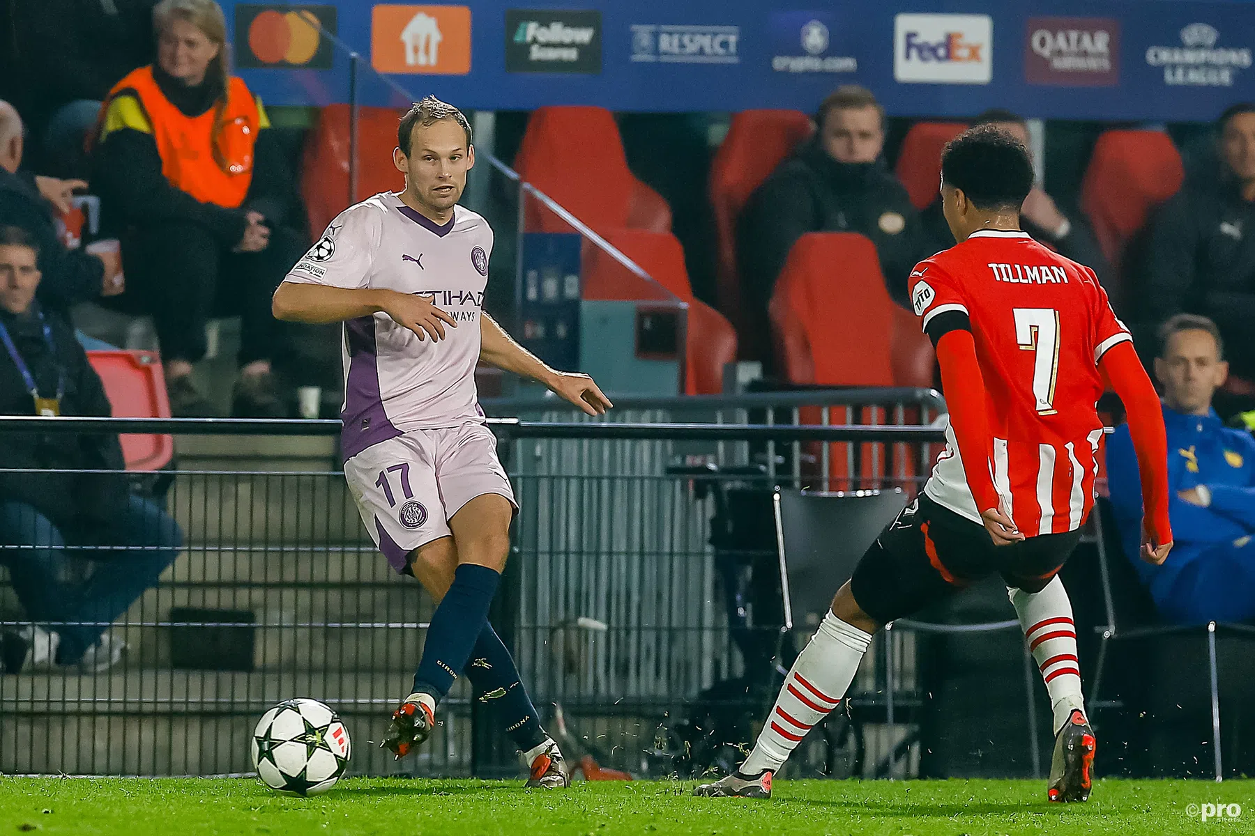 Reactie Daley Blind na PSV - Girona