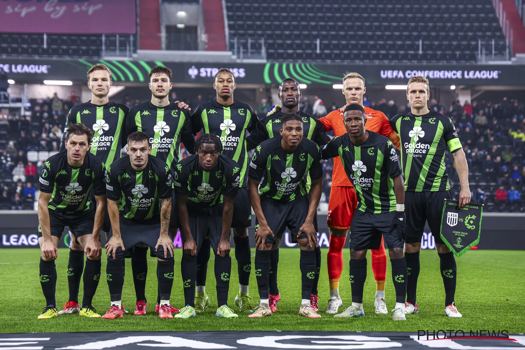 Tiental van Cercle Brugge speelt gelijk bij LASK Linz