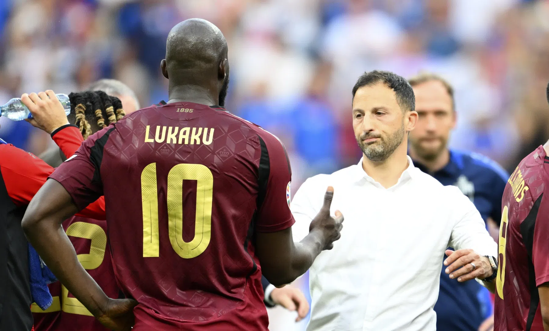 Domenico Tedesco over kritiek Romelu Lukaku op jonge medespelers