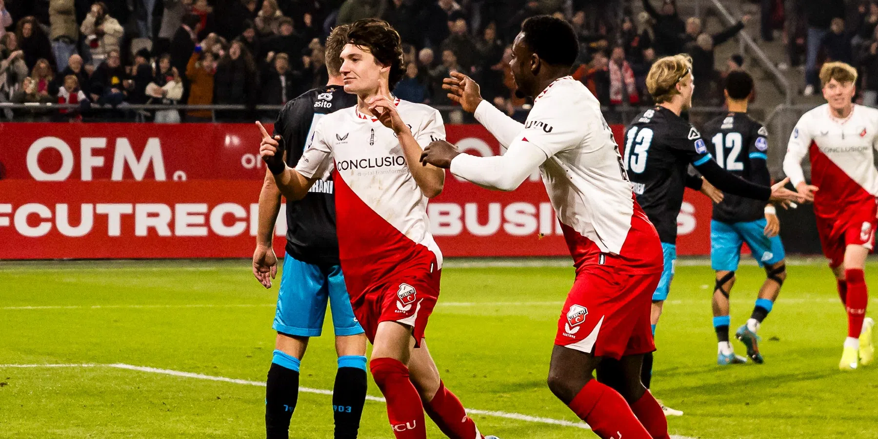 FC Utrecht verslaat Heracles Almelo met 1-0