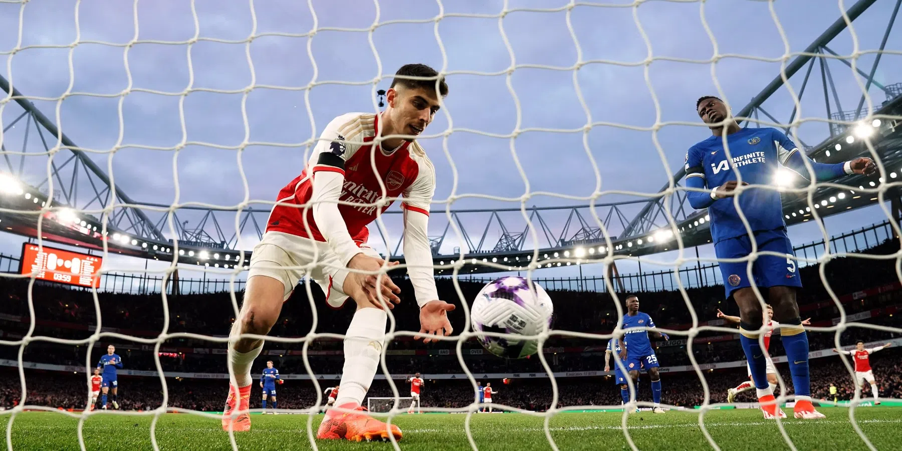 Chelsea en Arsenal gelijk in Premier League-kraker