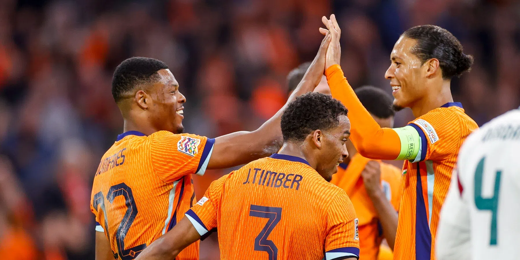 Oranje klopt aangeslagen Hongarije en staat in kwartfinales Nations League