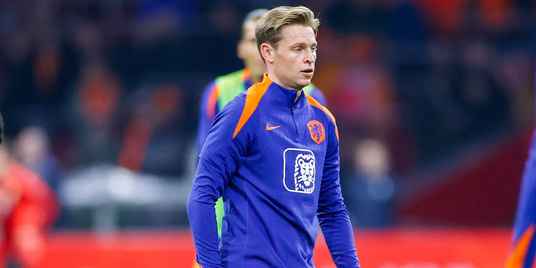 Aron Winter geniet van Oranje-wedstrijd Frenkie de Jong