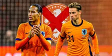 Geen Van Dijk en Frenkie tegen Bosnië: 'Beter om het trainingskamp te verlaten'