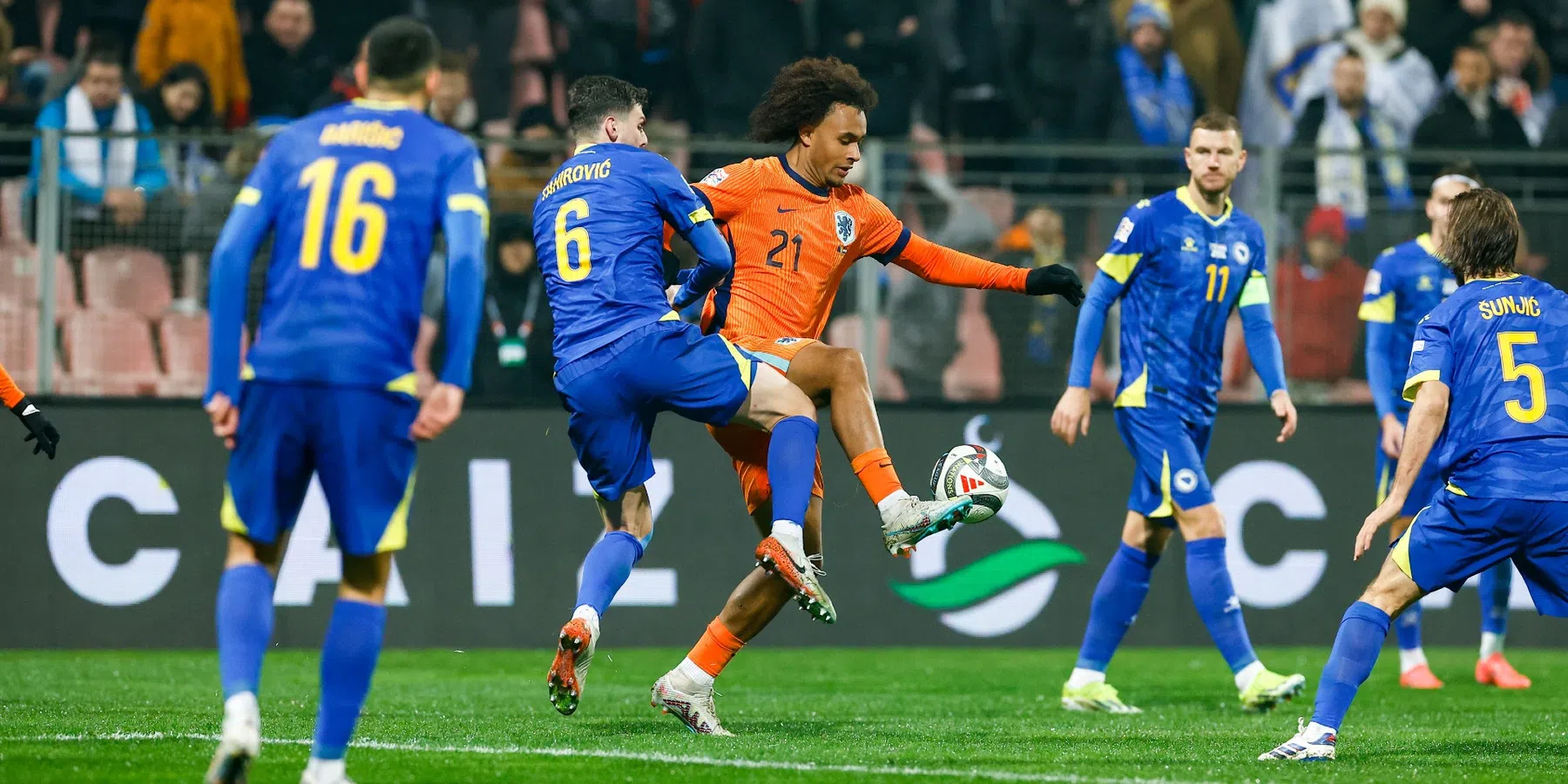 Oranje speelt met B-garnituur gelijk tegen Bosnië