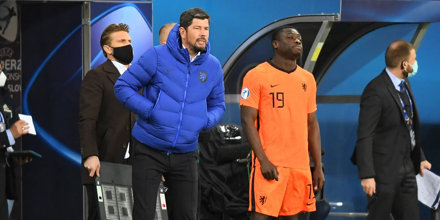 Van de Looi over Brobbey bij Jong Oranje