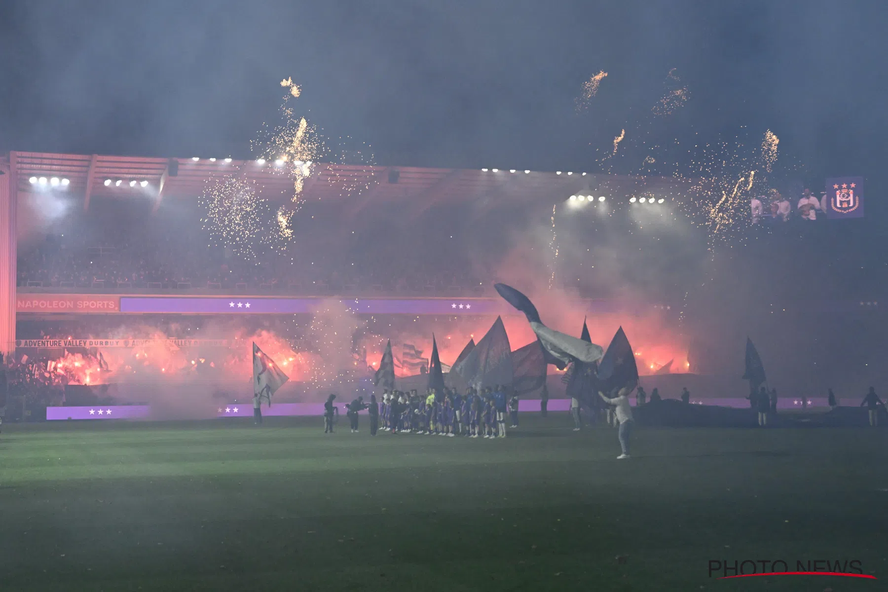 ‘Anderlecht én Gent mogen boete verwachten door vuurwerk’