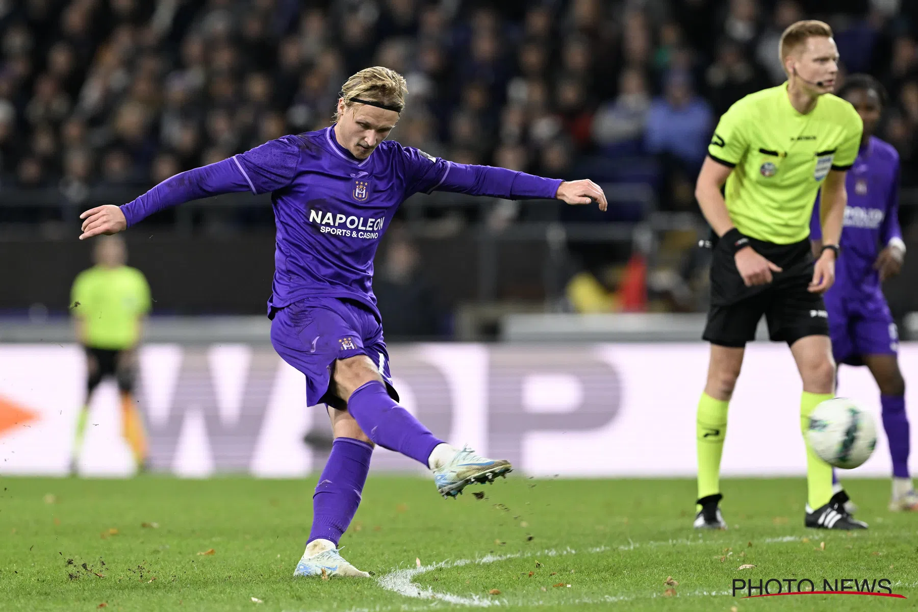 Kasper Dolberg over zijn huidige vorm bij RSC Anderlecht