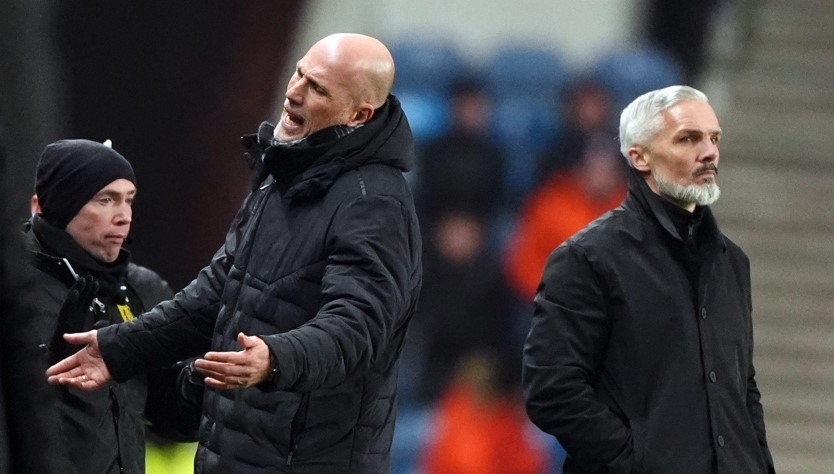 Philippe Clement na Rangers 1-1 Dundee United FC