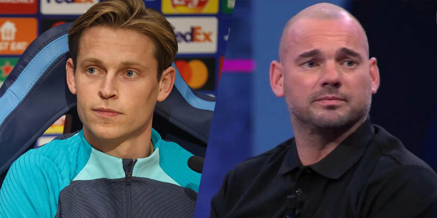 Sneijder verdedigt 'boeman' Frenkie de Jong