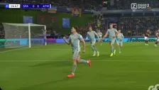 Prachtig: Álvarez opent Champions League-avond met weergaloze vrije trap