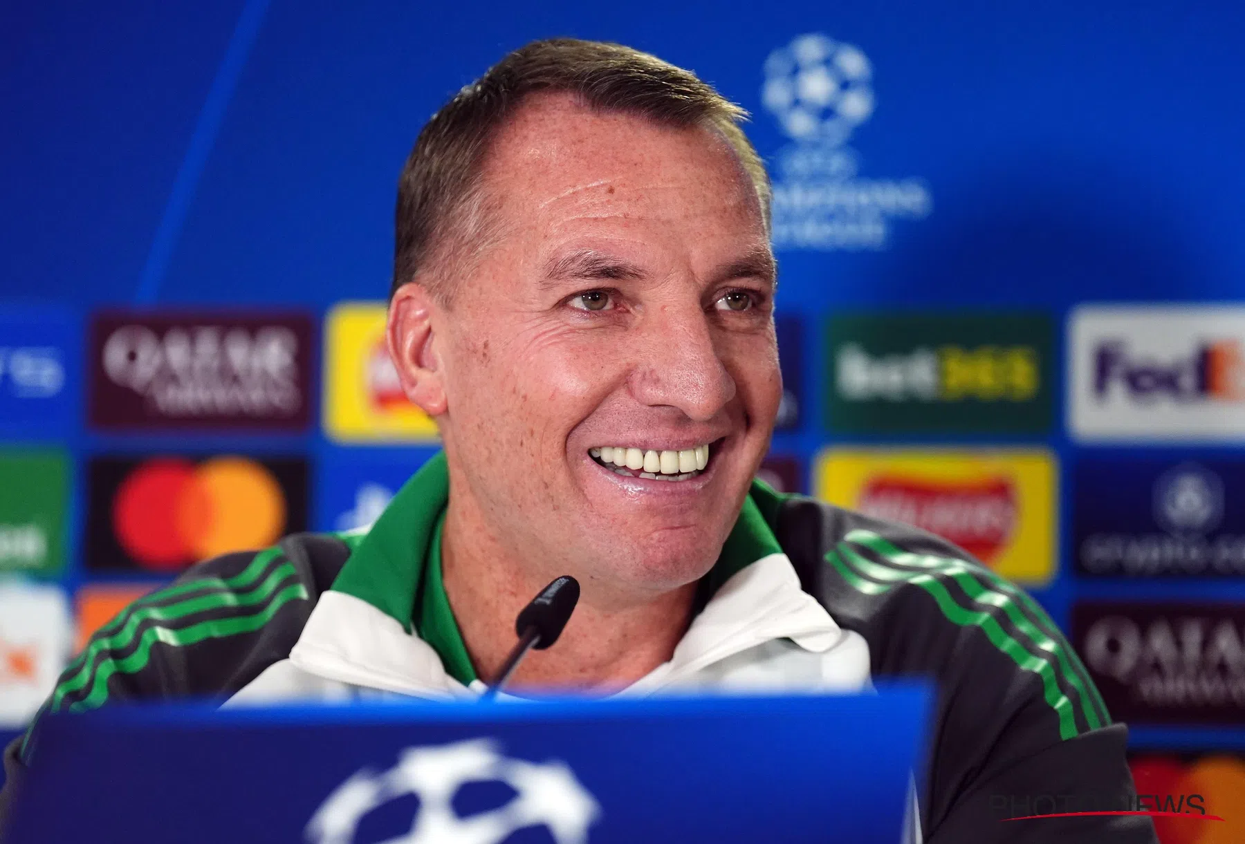 Celtic trainer Rodgers over duel tegen Club Brugge in Champions League