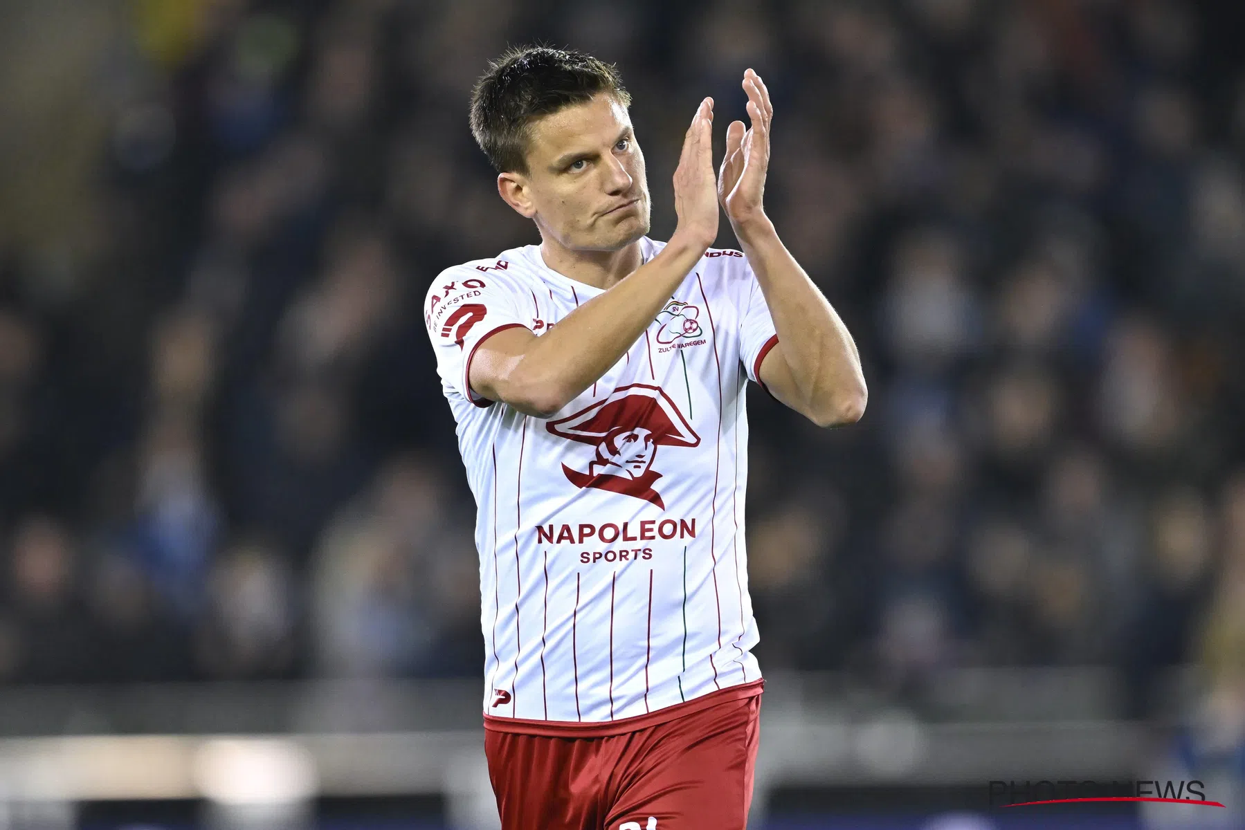 Jelle Vossen blijft maar scoren voor Zulte Waregem