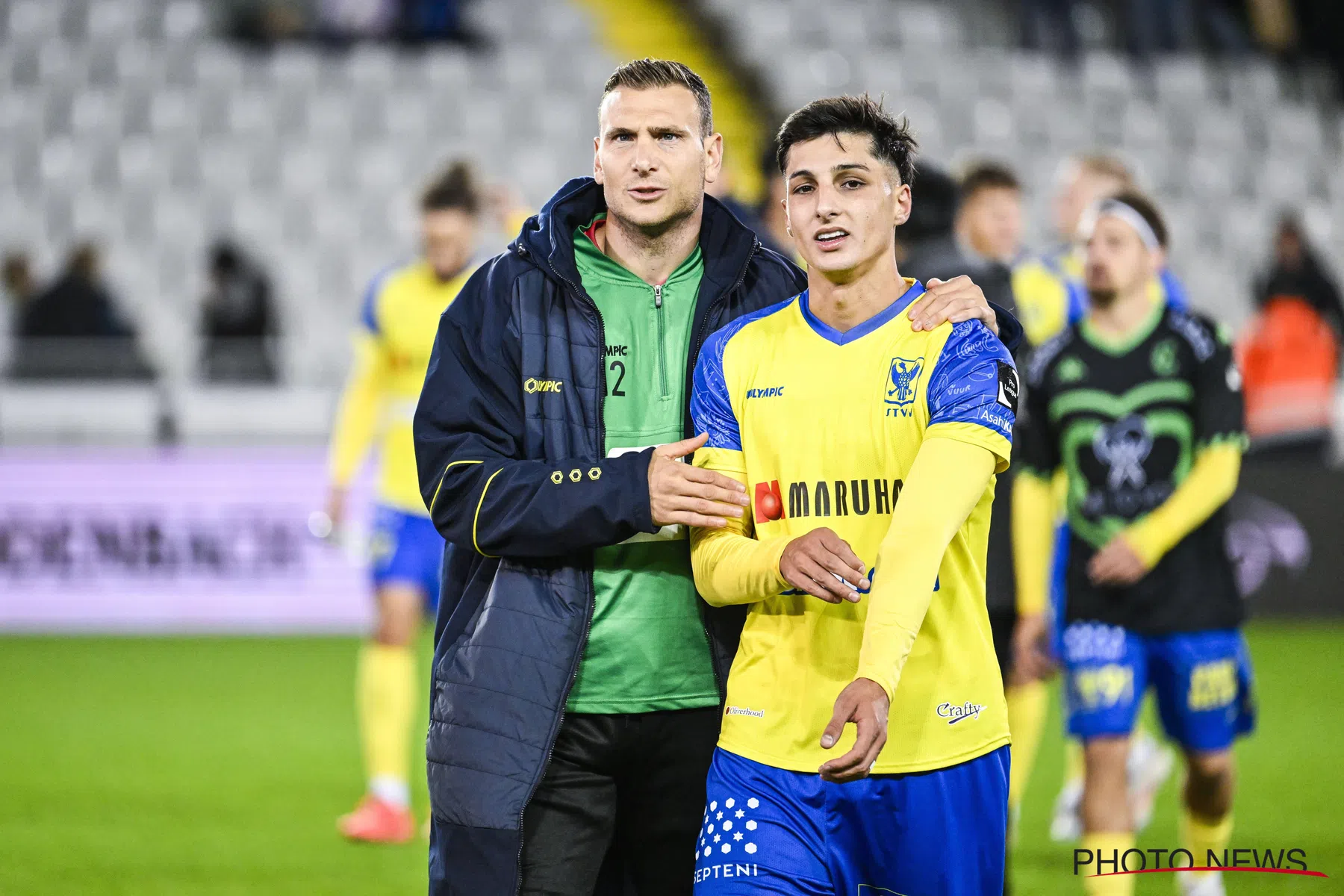 Coppens met Sint Truiden VV tegen Cercle Brugge