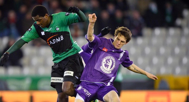 Benito Raman over Beerschot - KV Mechelen in Beker van Belgie