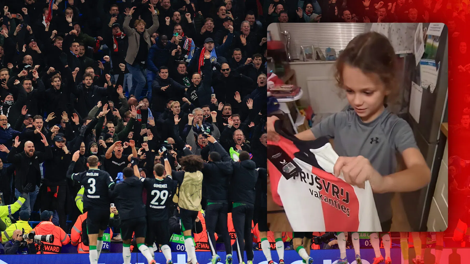 Jonge City-fan ging viraal en krijgt Feyenoord-shirtje: 'Welkom, kameraadje'