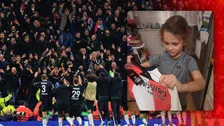 Thumbnail for article: Feyenoord-fan stuurt shirt naar City-supportertje dat viraal ging: 'Kameraadje'