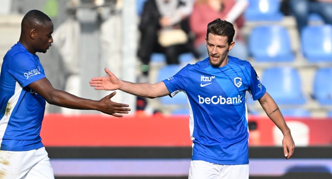 Patrik Hrosovsky na KRC Genk 3-2 KV Kortrijk