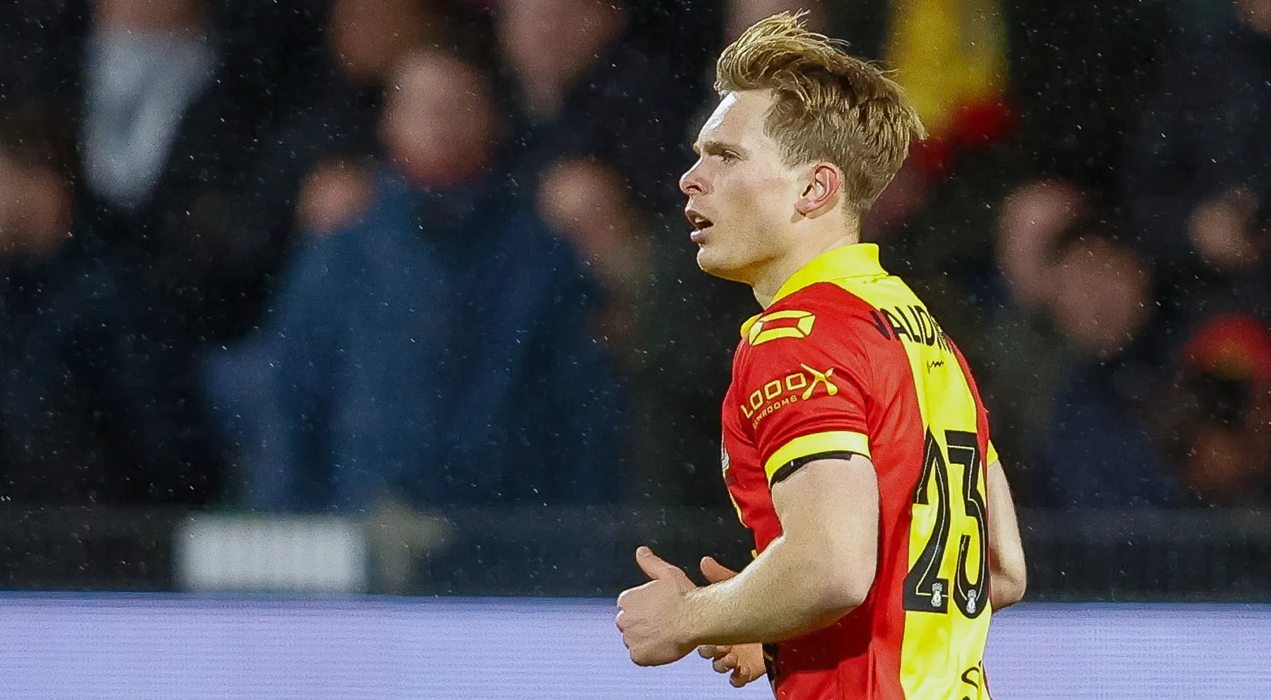 Oliver Edvardsen hoeft niet weg bij Go Ahead Eagles