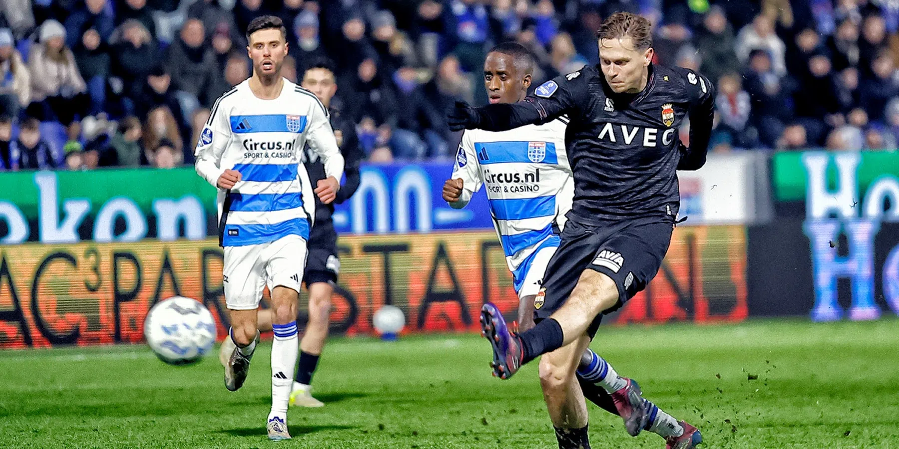 Willem ll wint van PEC Zwolle