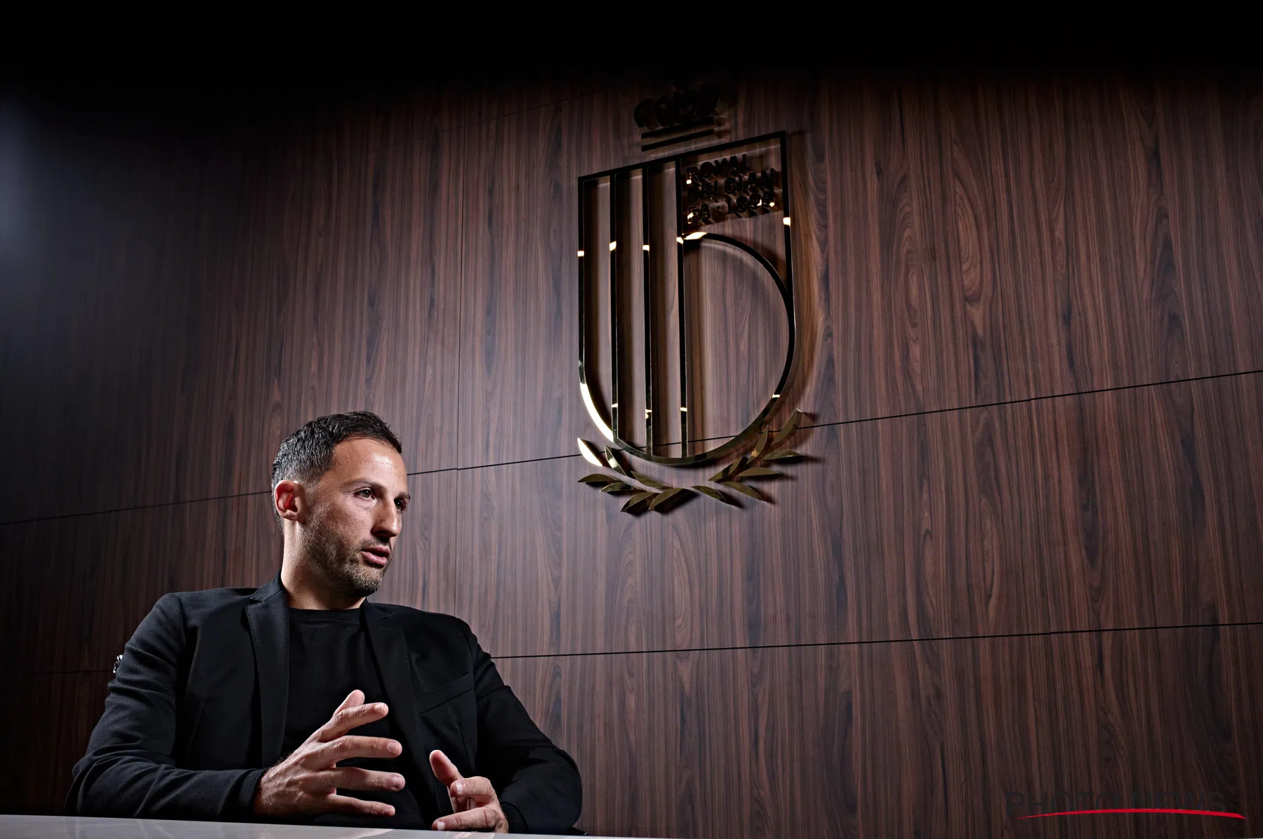 Boskamp hard over KBVB rond bondscoach Domenico Tedesco 