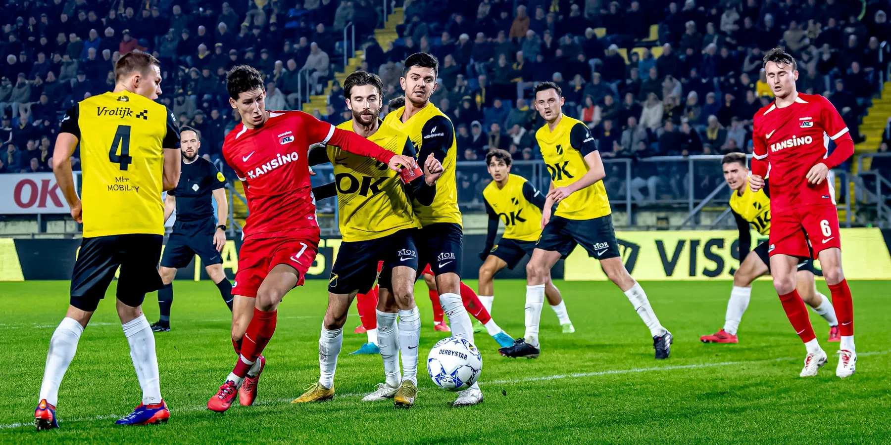 NAC en AZ delen de punten: 1-1