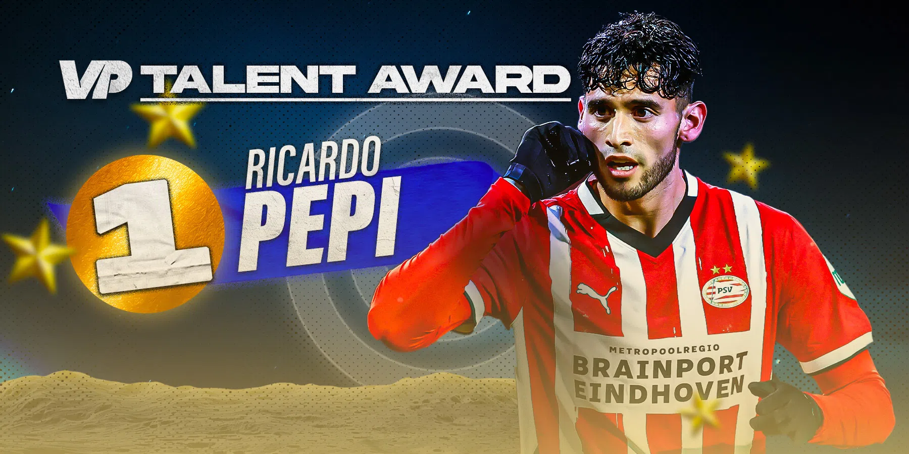 VP Talant Award 2024: PSV-spits Pepi grootste talent