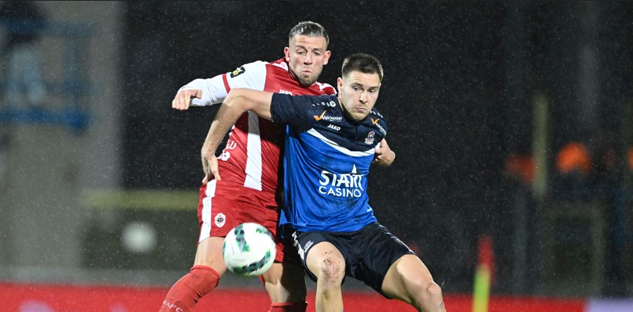 Aurélien Scheidler na FCV Dender EH 1-3 Royal Antwerp FC in Jupiler Pro League