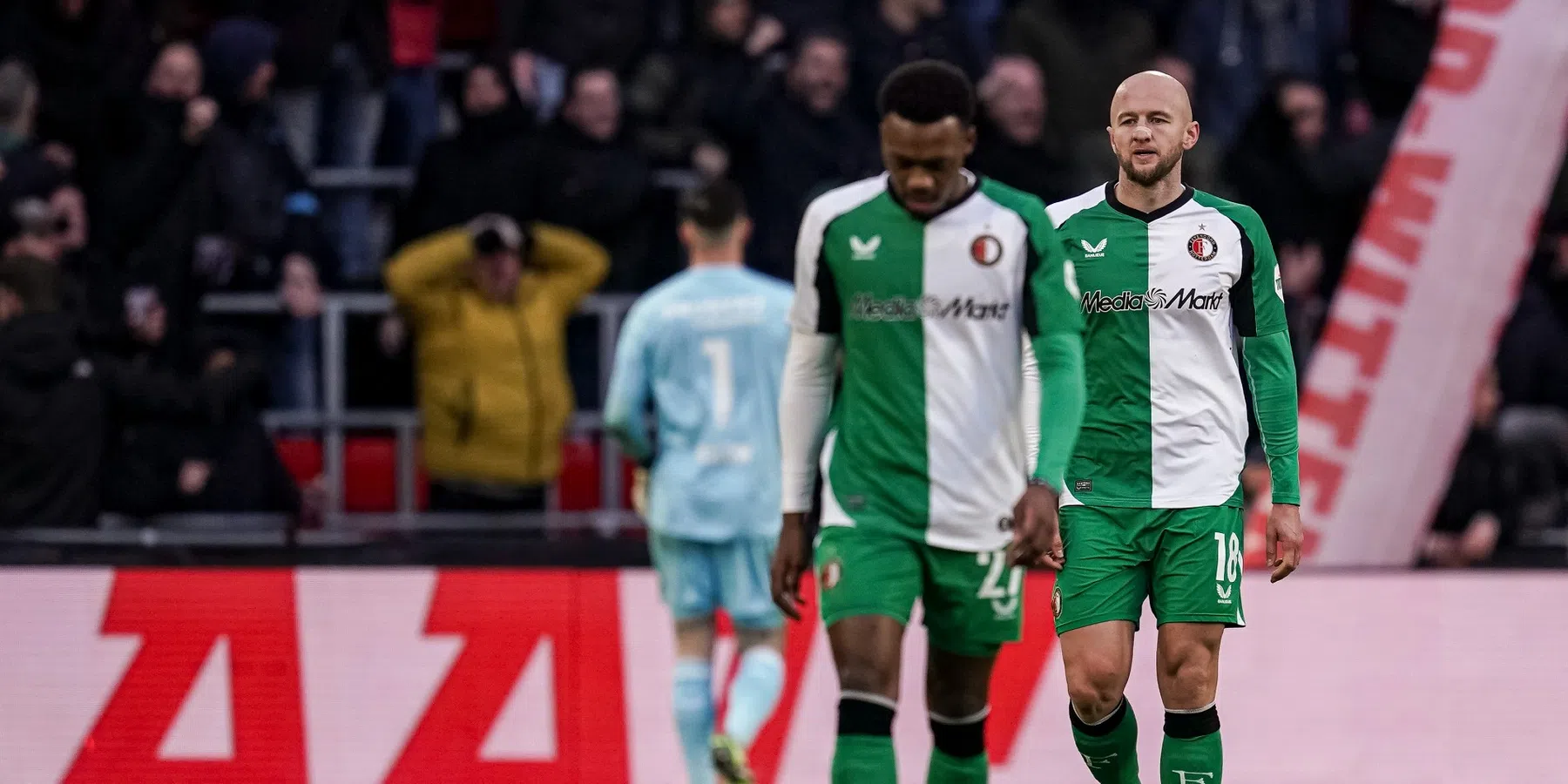 Feyenoord op rapport tegen PSV