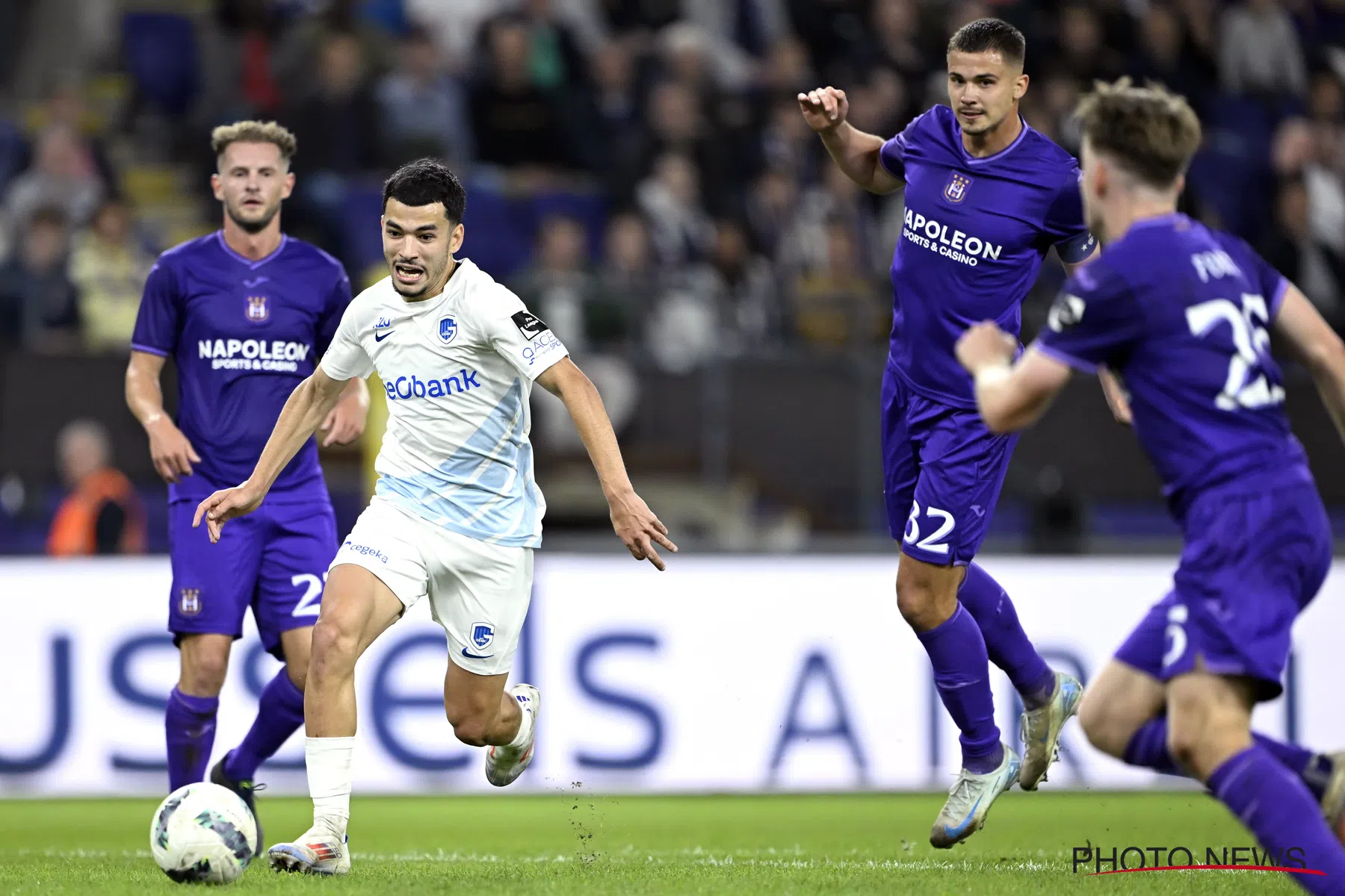 Vermoedelijke elf KRC Genk en RSC Anderlecht