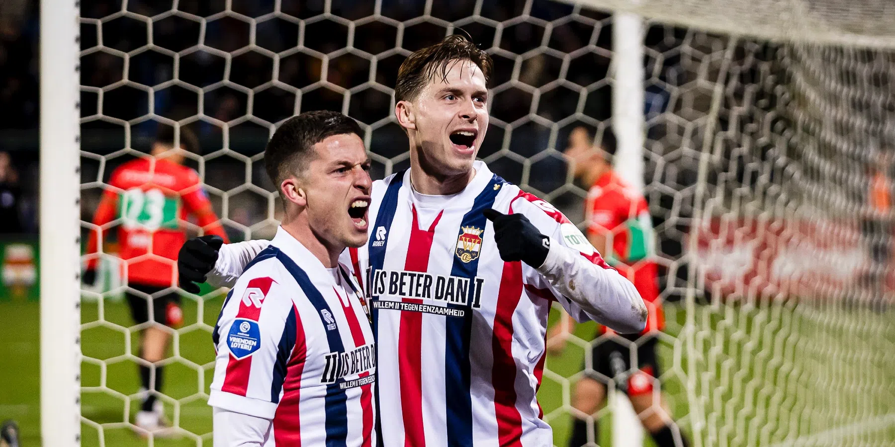 Willem II wint in eigen huis met ruime cijfers van NEC