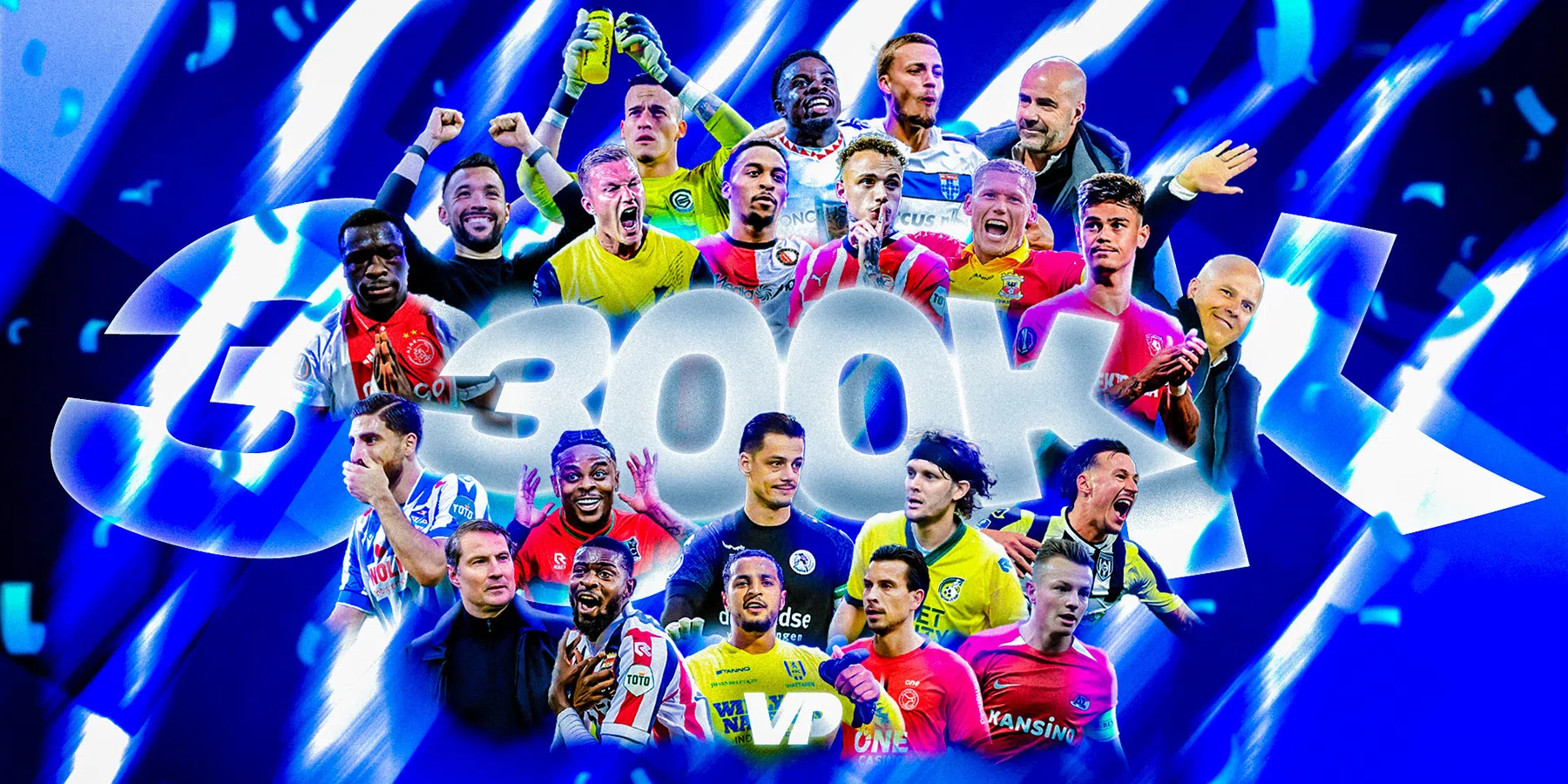 VoetbalPrimeur door grens van 300.000 Instagram-volgers