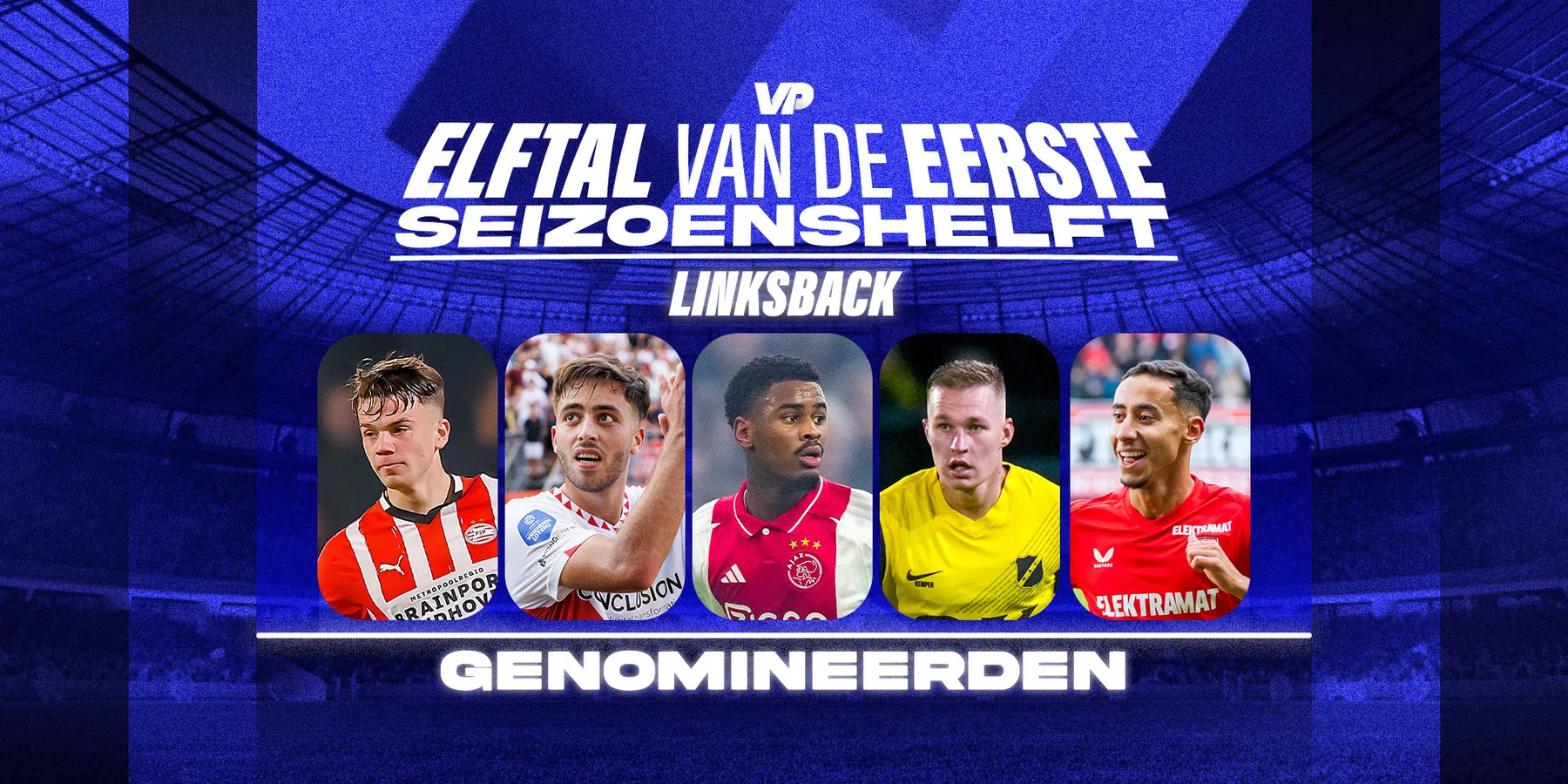 VP's linksback van de Eerste Seizoenshelft: de linksback 