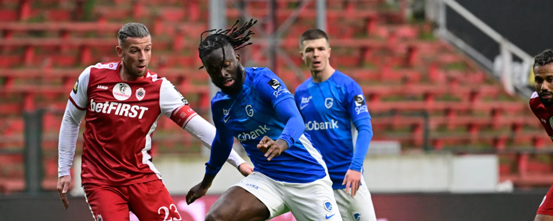 Royal Antwerp FC en KRC Genk spelen gelijk 