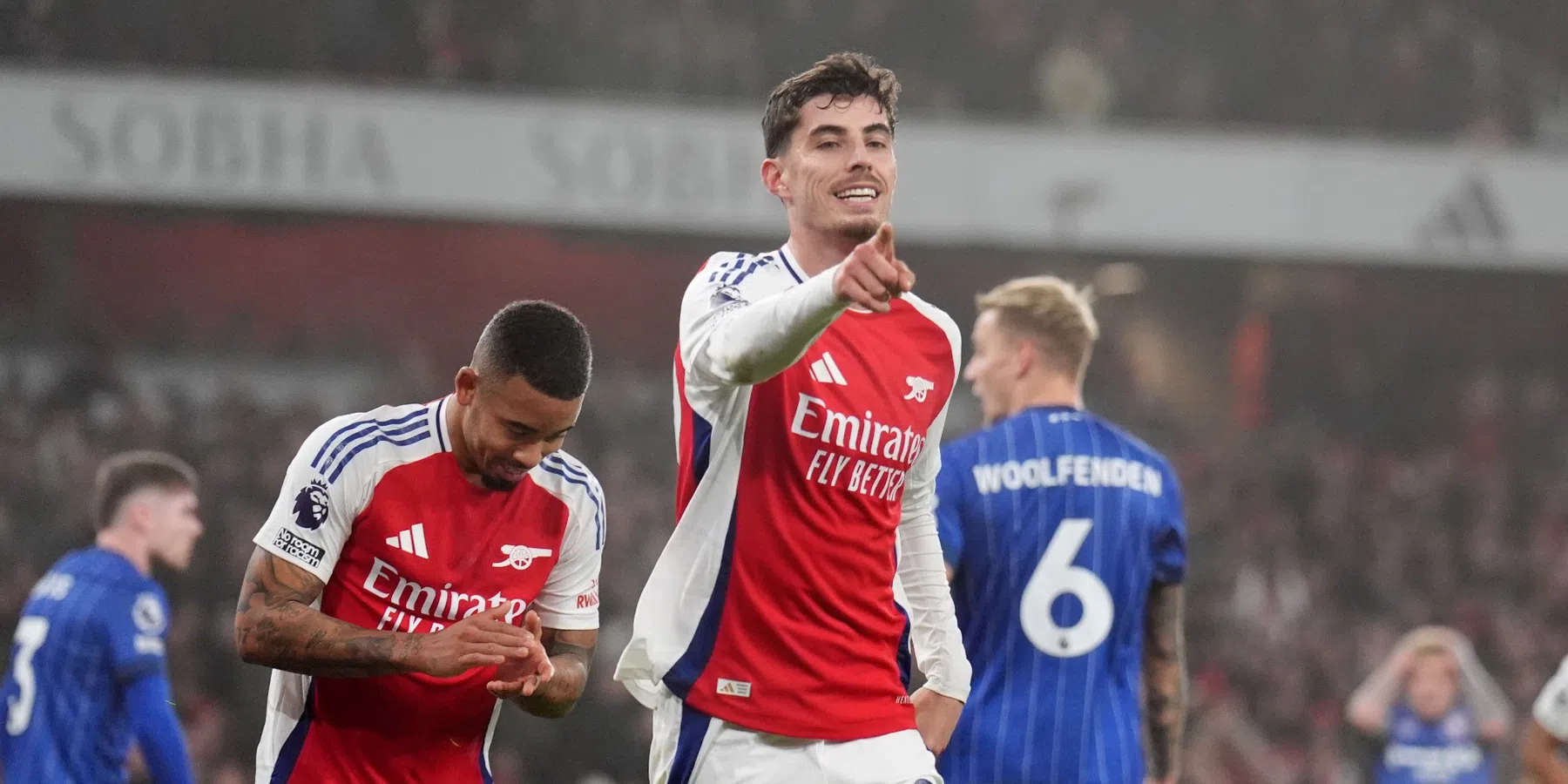 Arsenal wint van Ipswich Town