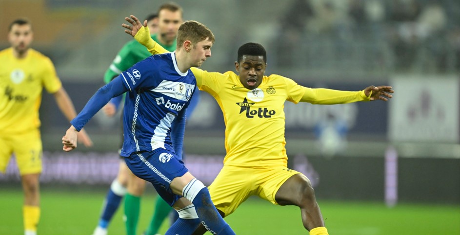 Noah Sadiki over KAA Gent 1-3 Union Saint-Gilloise in Jupiler Pro League