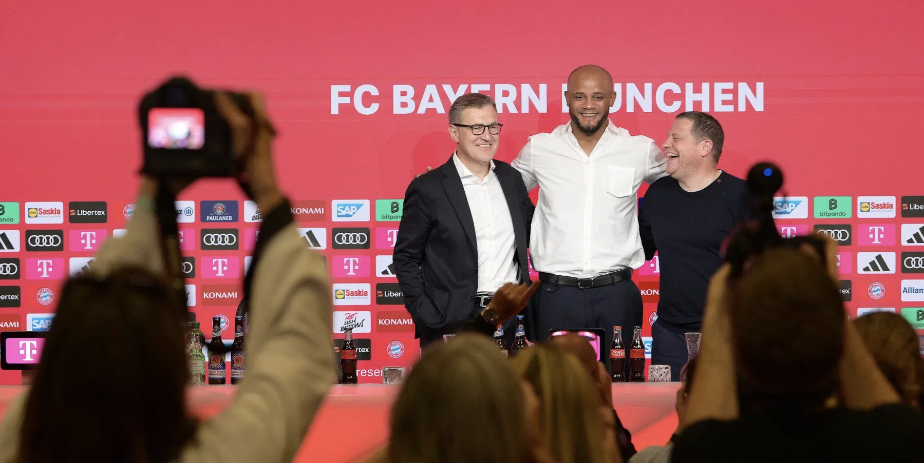 Kompany trekt meer dan 2.000 fans naar open training Bayern München