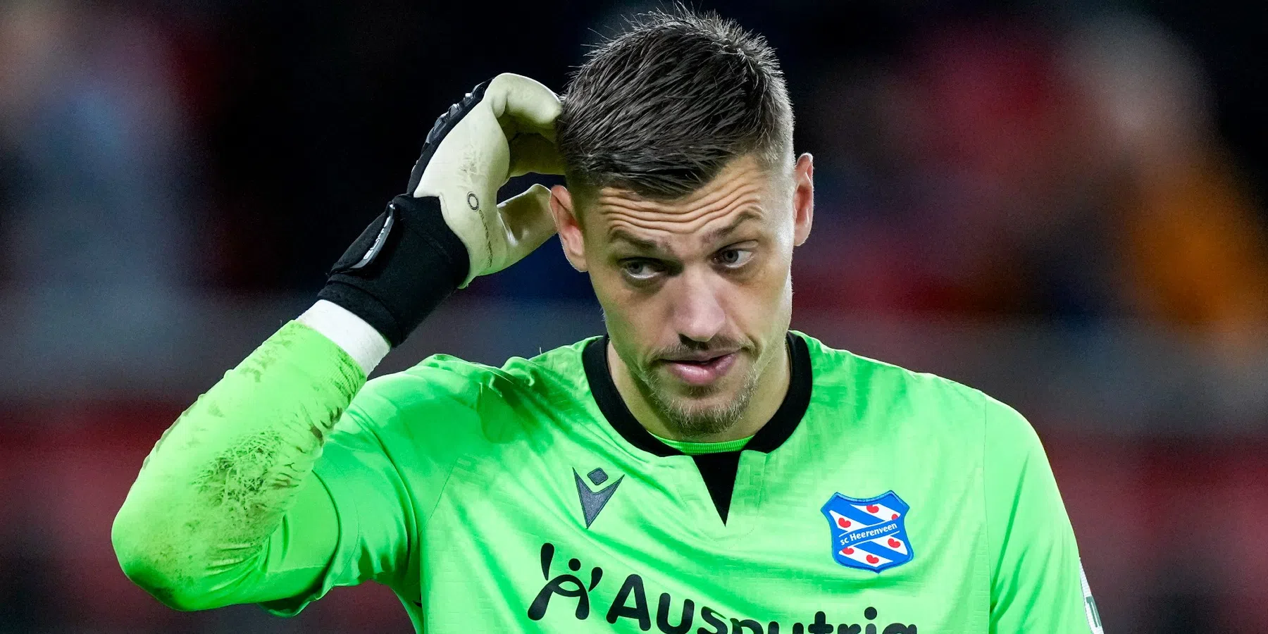 SC Heerenveen-doelman Noppert kritisch op zichzelf