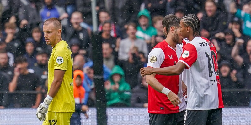 'Opstootje Stengs en Wellenreuther bij Feyenoord'