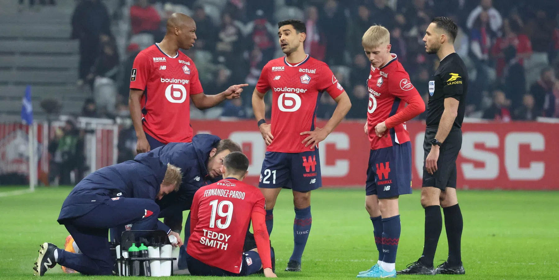 Pech voor Fernandez-Pardo, zware blessure bij Lille