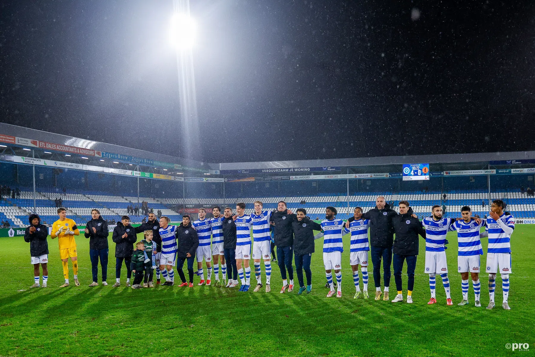 Afgelastingen in Keuken Kampioen Divisie