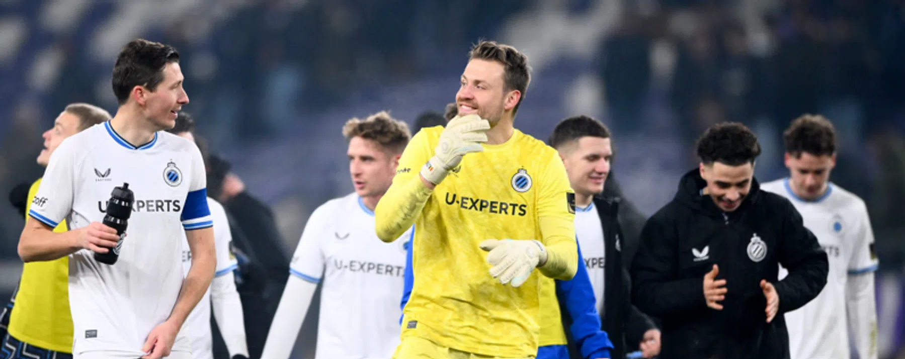 Simon Mignolet na ruime zege Club Brugge bij RSC Anderlecht 