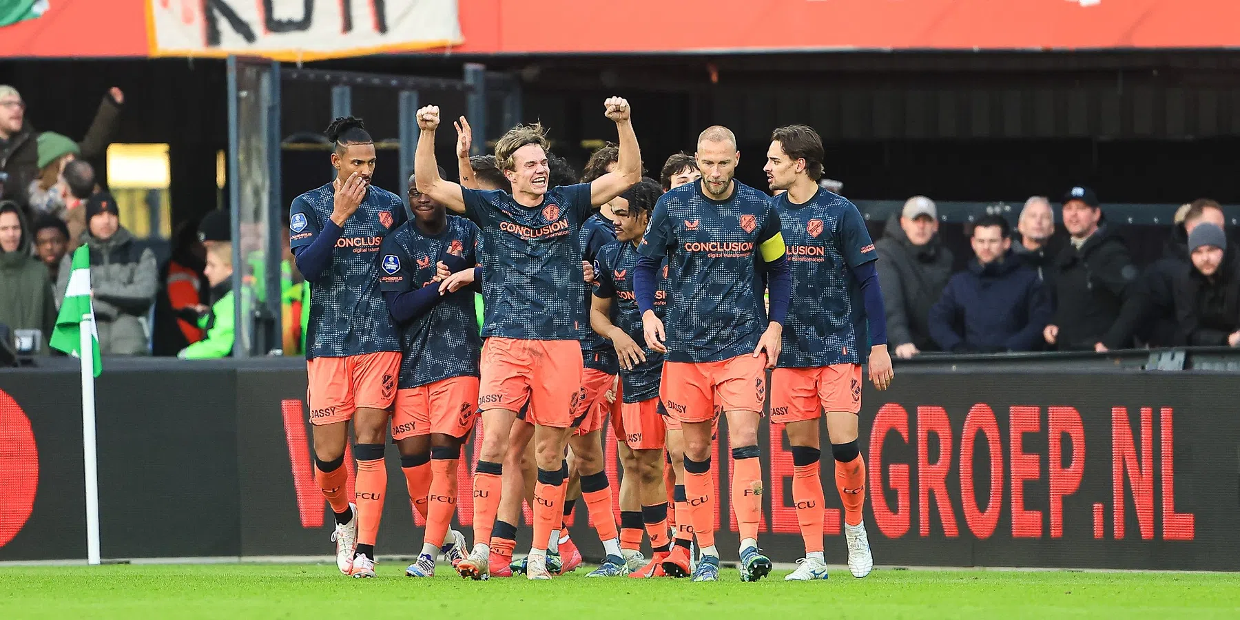 Feyenoord verliest van FC Utrecht in De Kuip